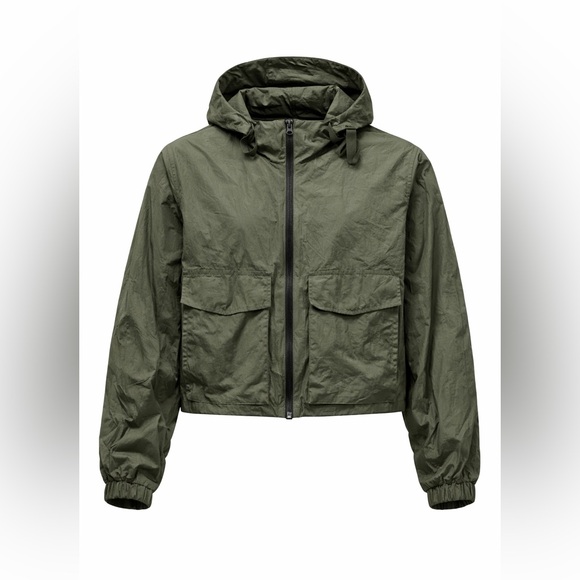 Marc O’Polo Jackets & Blazers - Marc O’Polo Olive Green Cropped Utility Jacket Size 36 (size small)